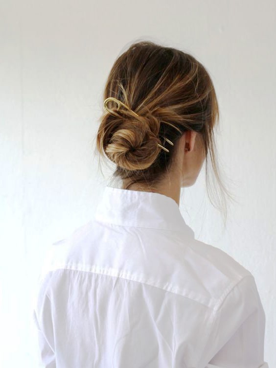 The Twisted Bun - A Hairstyle That's Easy, Elegant And Fun!