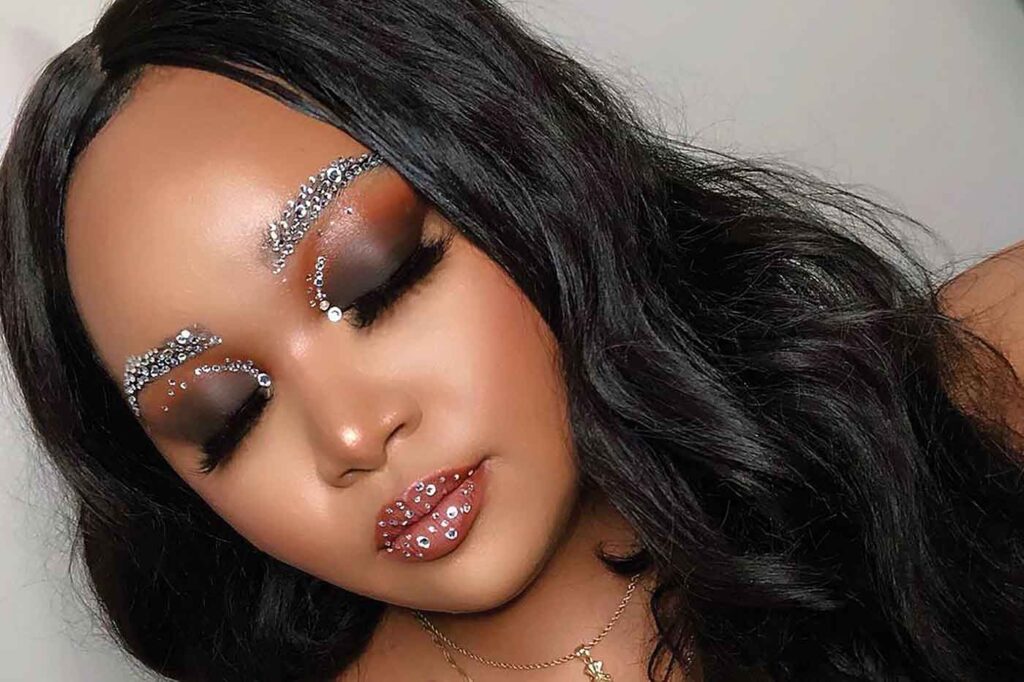 BEDAZZLED EYEBROWS FOR BROW EUPHORIA!