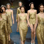 GLOW IN GORGEOUS GOLD GARMENTS!