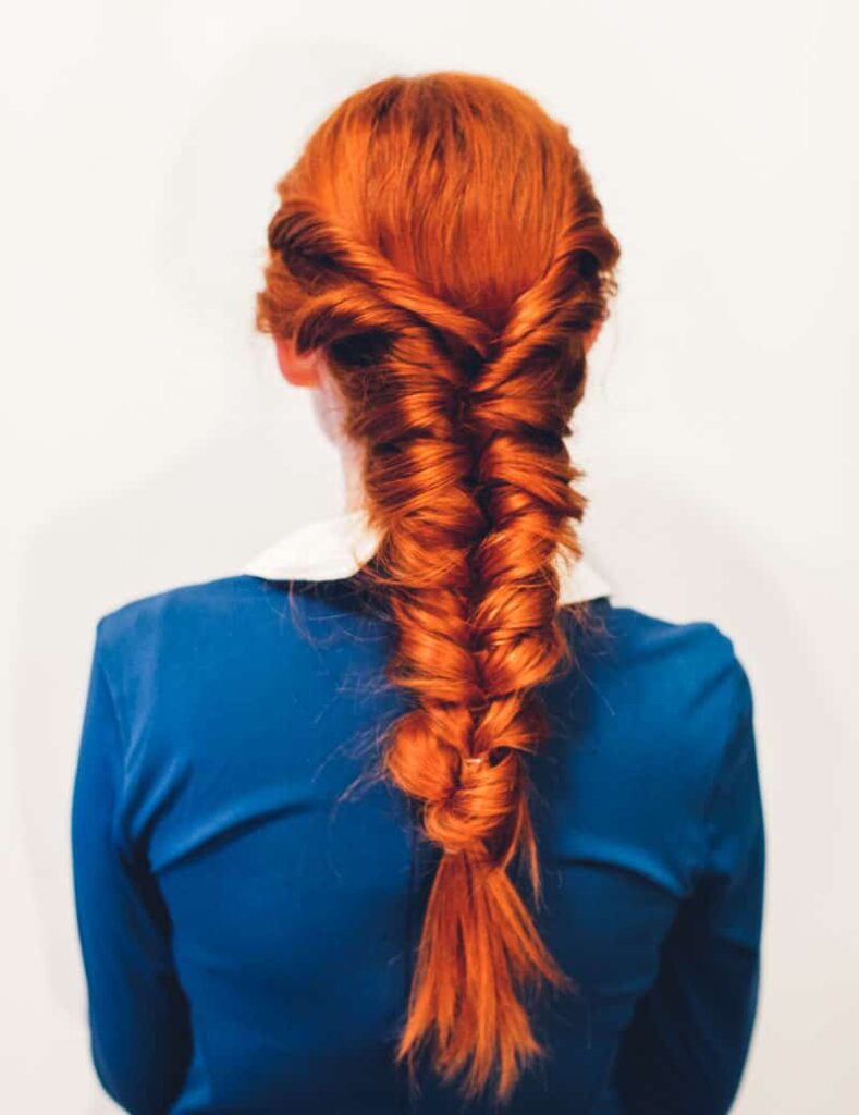 THE FISHTAIL BRAID ALWAYS MAKES FOR A GREAT HAIR DAY!